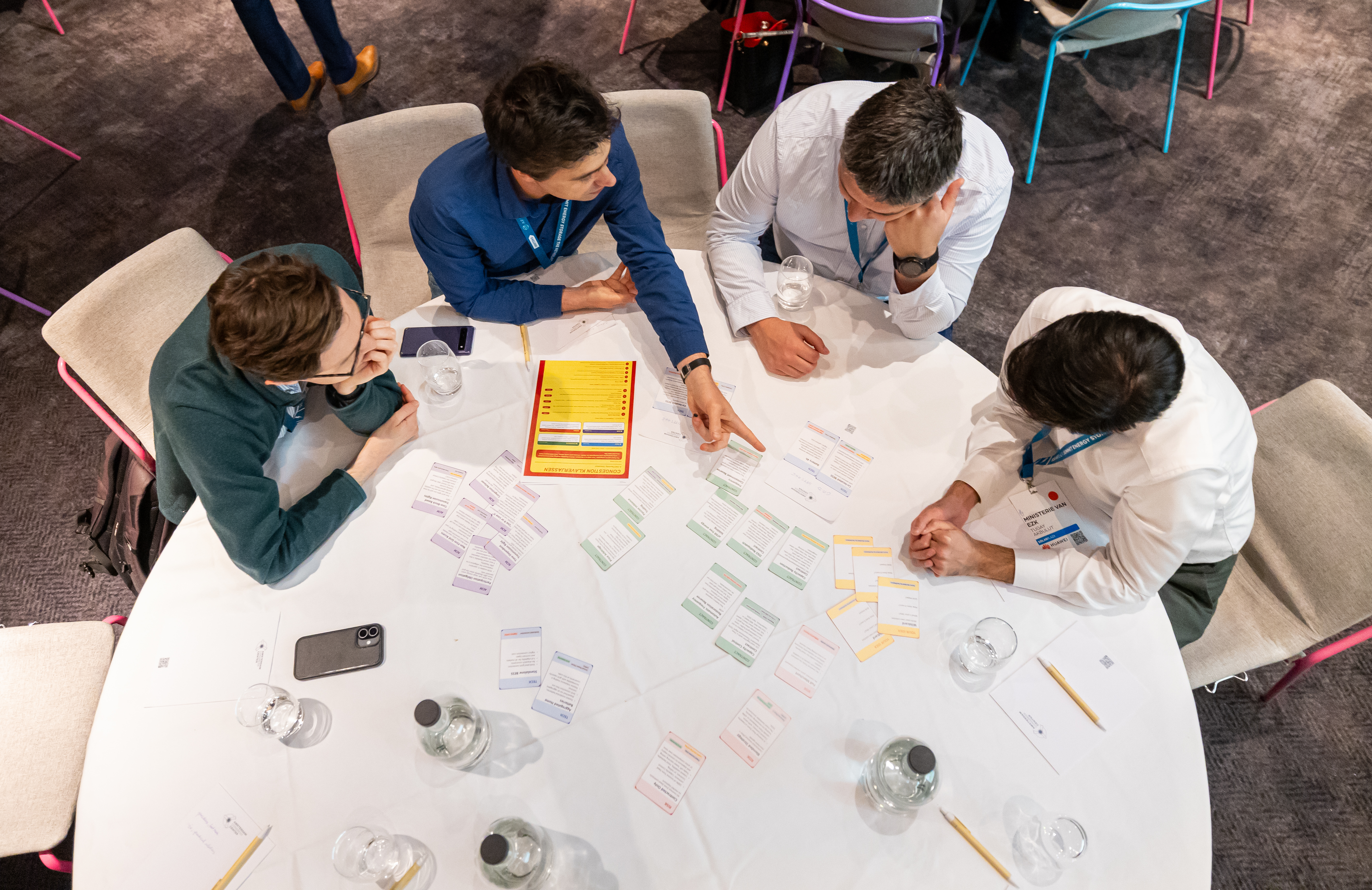 Players at the table